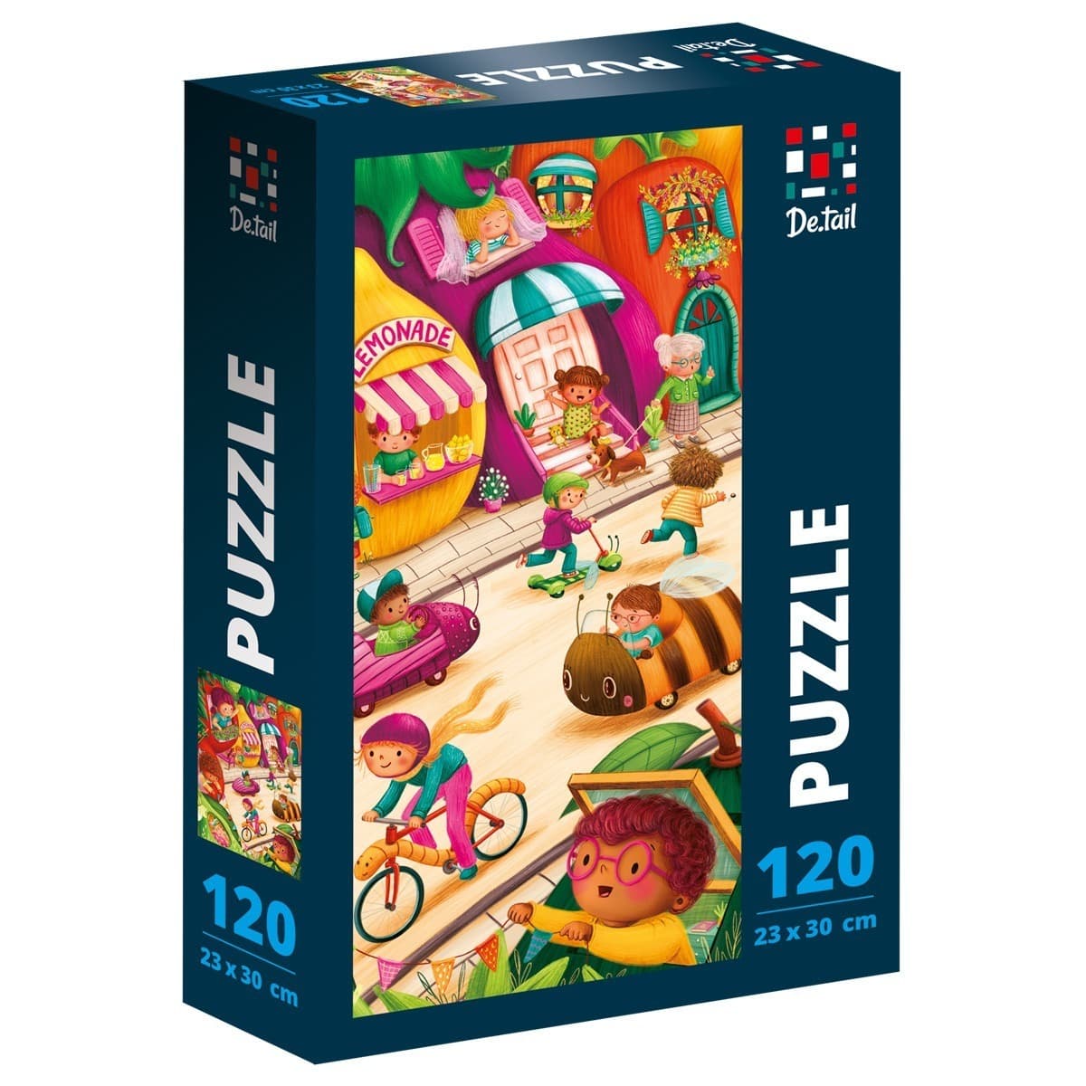 Puzzle 120 elementów Owocowe Miasto DT100-24