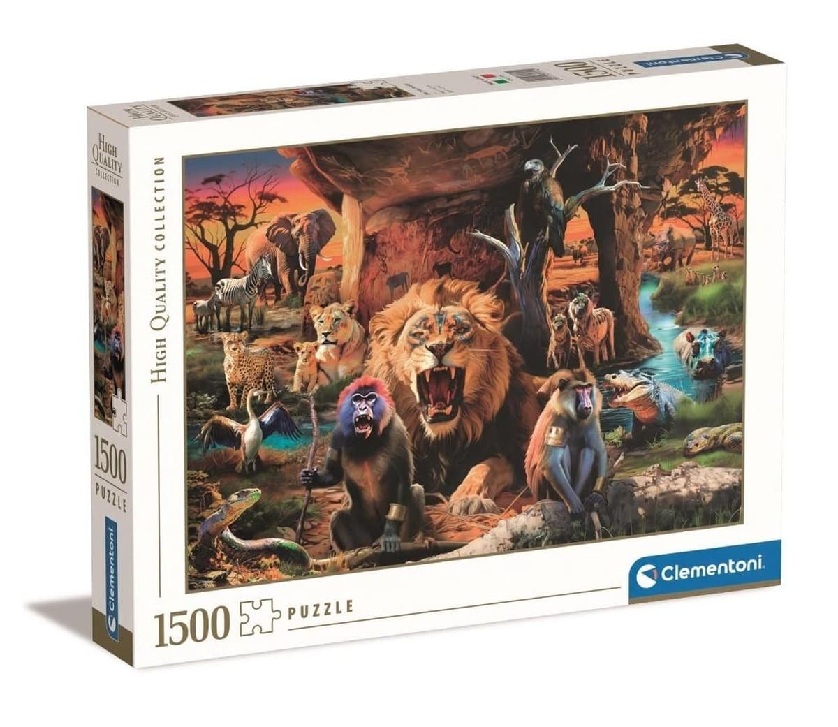 Puzzle 1500 elementów High Quality The Tribal Society