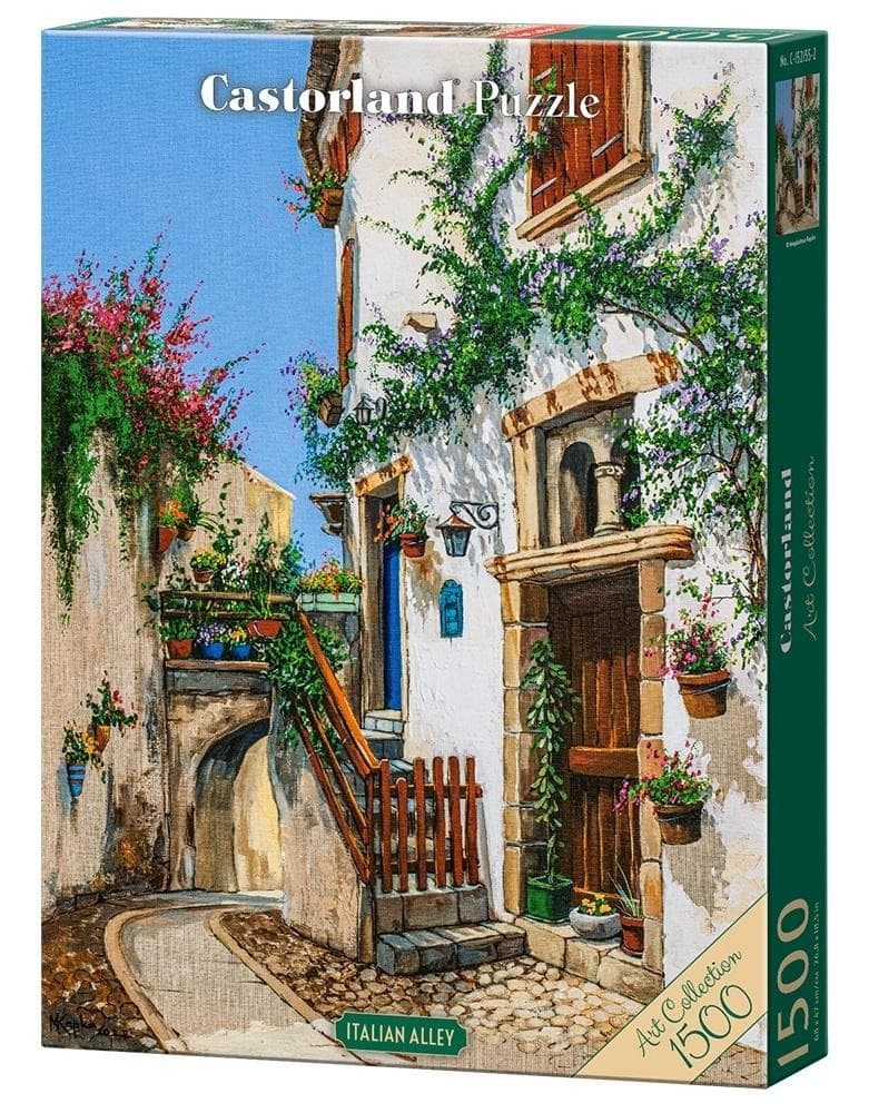 Puzzle 1500 elementów Włoska Uliczka