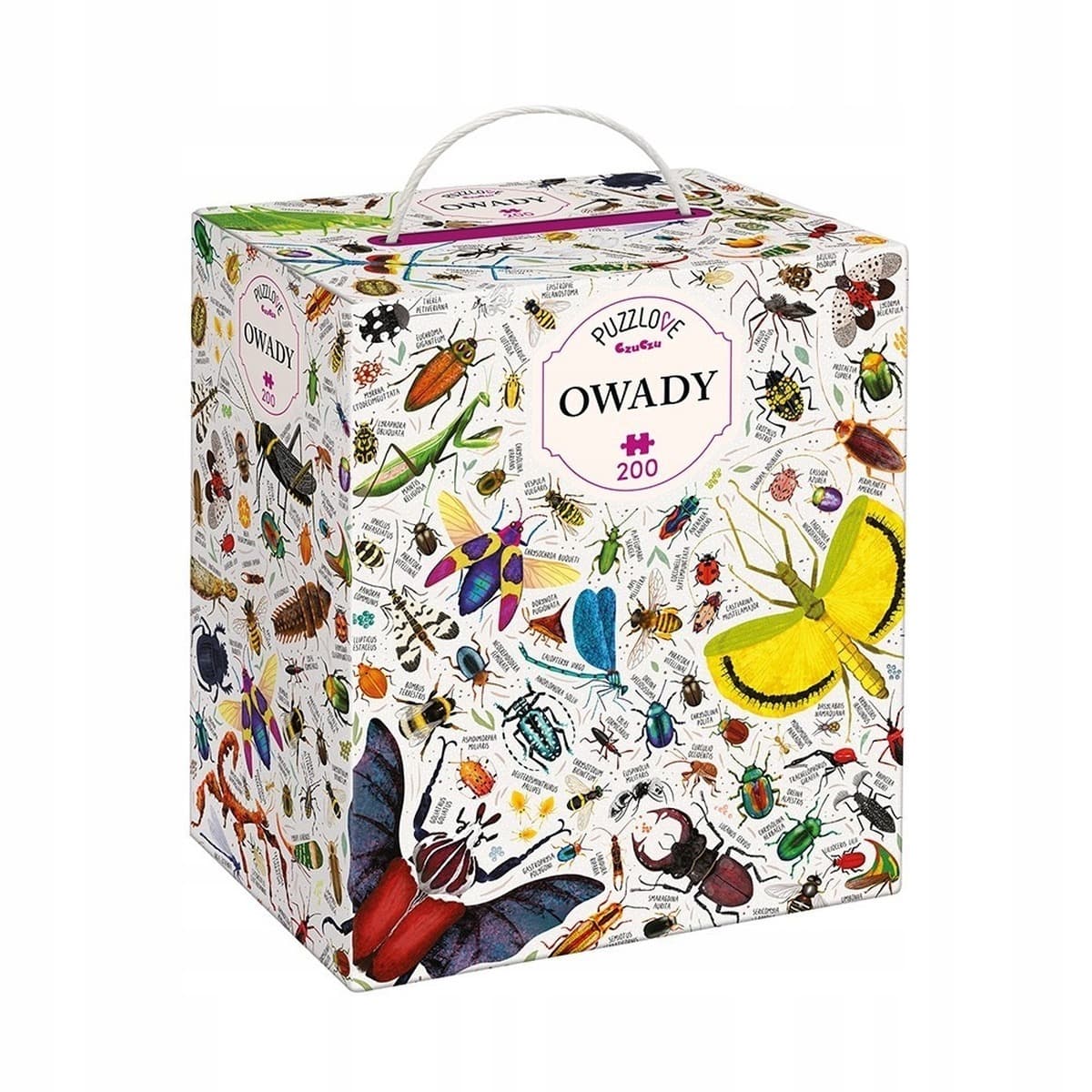 Puzzle 200 Puzzlove Owady CzuCzu