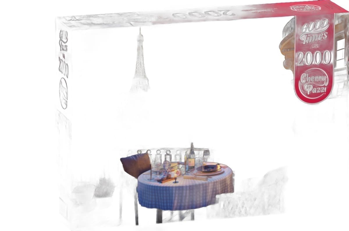 Puzzle 2000 CherryPazzi Paris for Two 50163