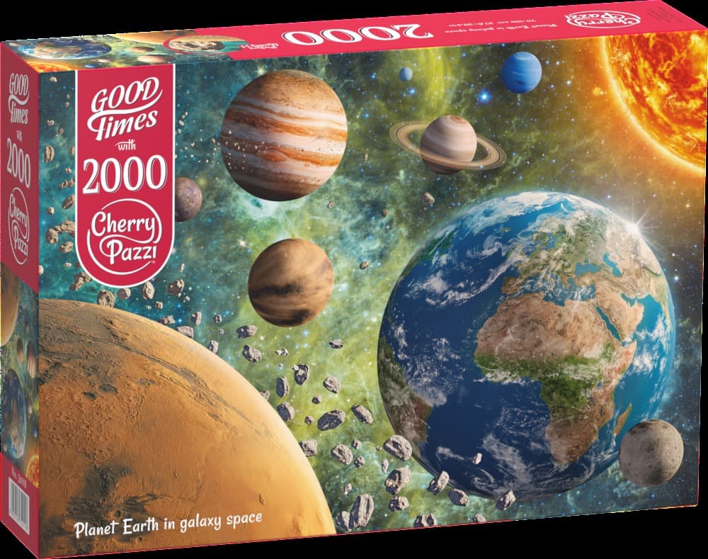 Puzzle 2000 CherryPazzi Planet Earth in Galaxy 50118