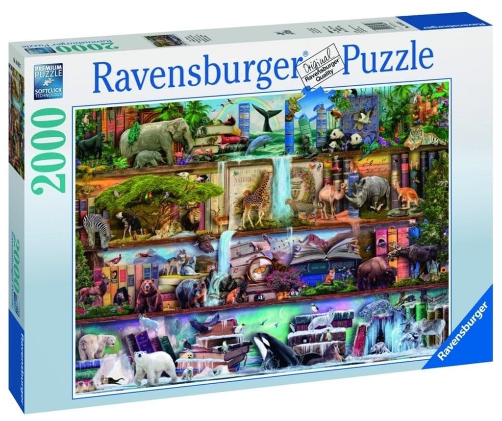 Puzzle 2000 elementów Świat zwierząt Ravensburger