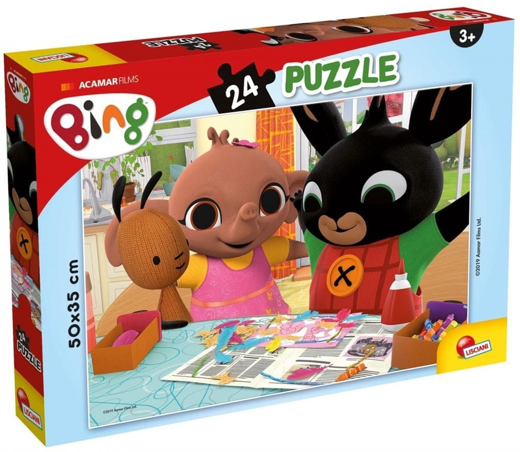 Puzzle 24 elementy Bing z motywem bajki dla dzieci