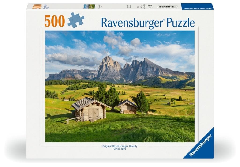 Puzzle 2D Dolomity 500 elementów Ravensburger