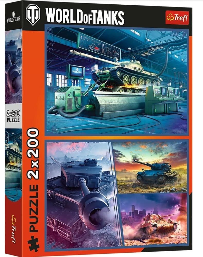 PUZZLE 2x200 Pancerna misja 13346