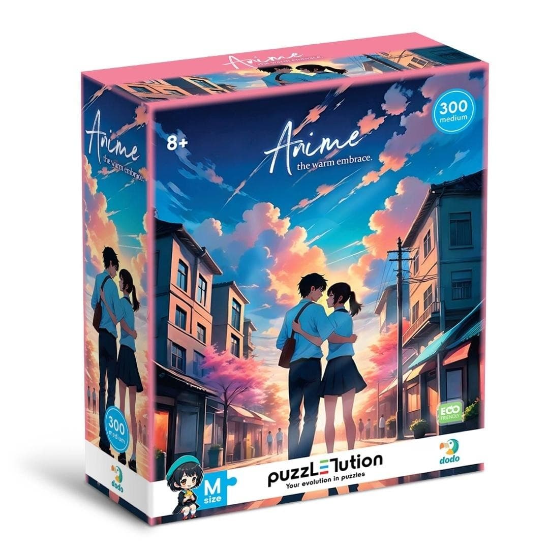 Puzzle 300 elementów Anime Ciepły Uścisk