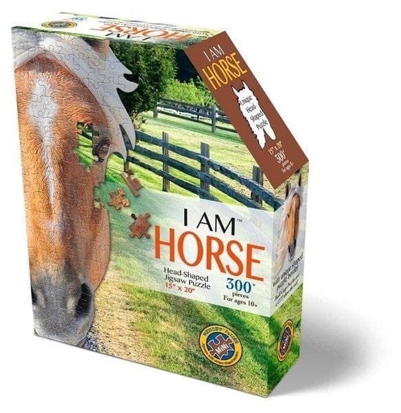 Puzzle konturowe Koń 300 elementów I am
