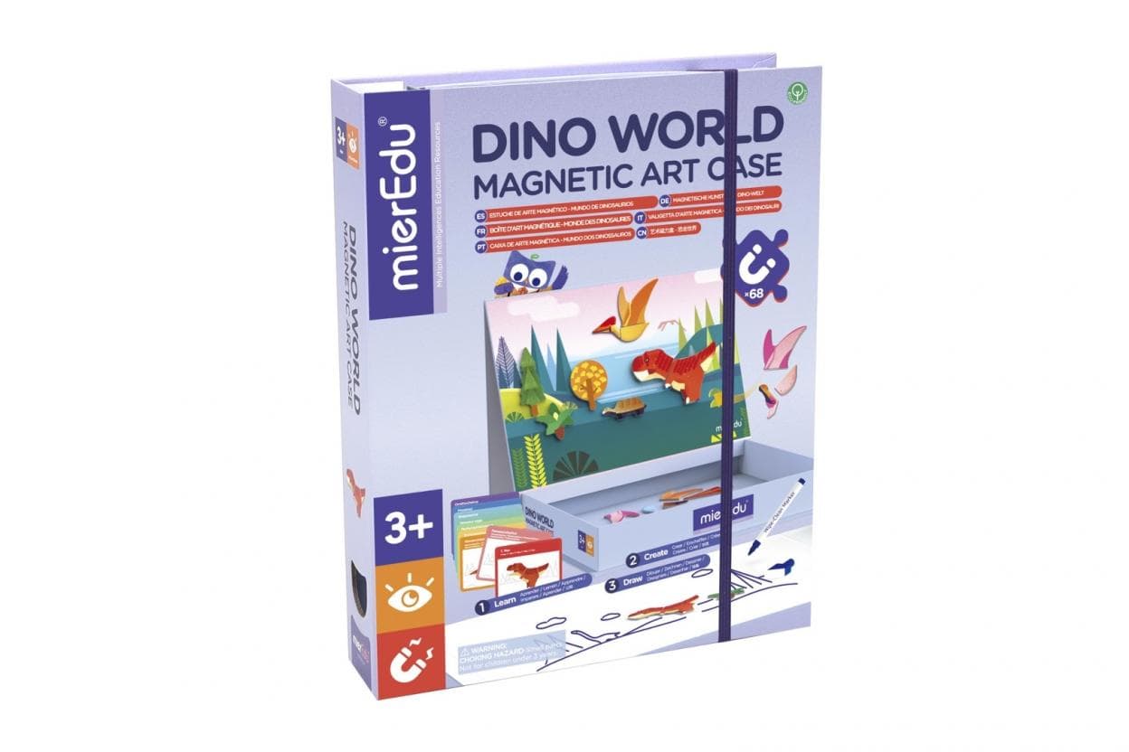 Puzzle Magnetyczne Art Case Świat Dinozaurów