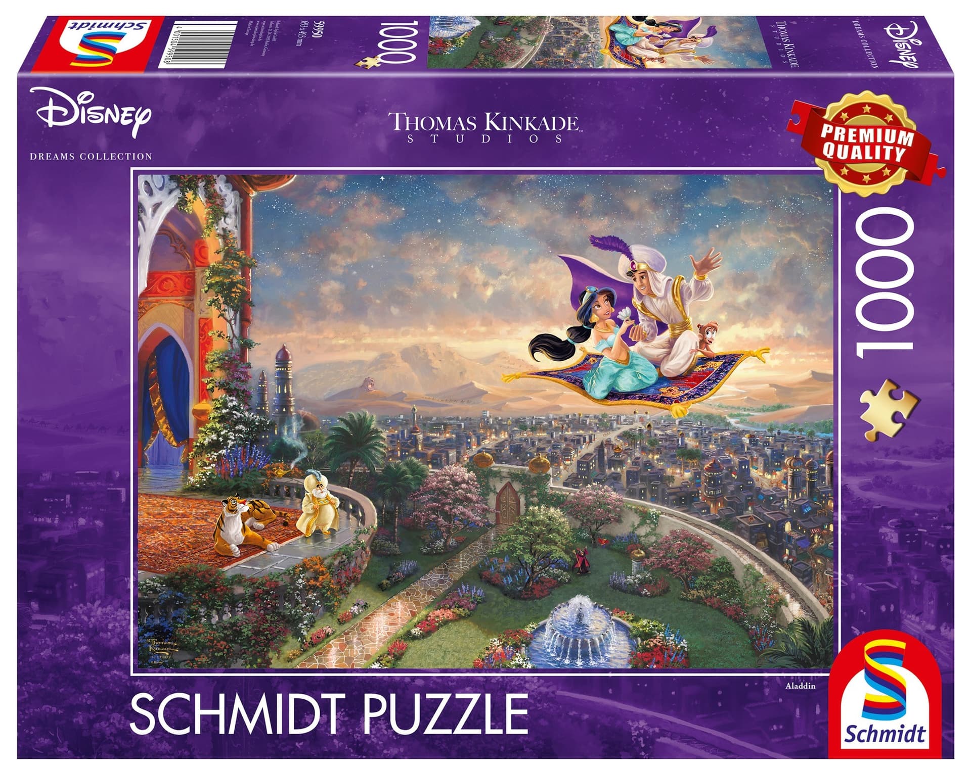 Puzzle Schmidt Spiele 1000 el. Aladyn Kinkade Premium jakość