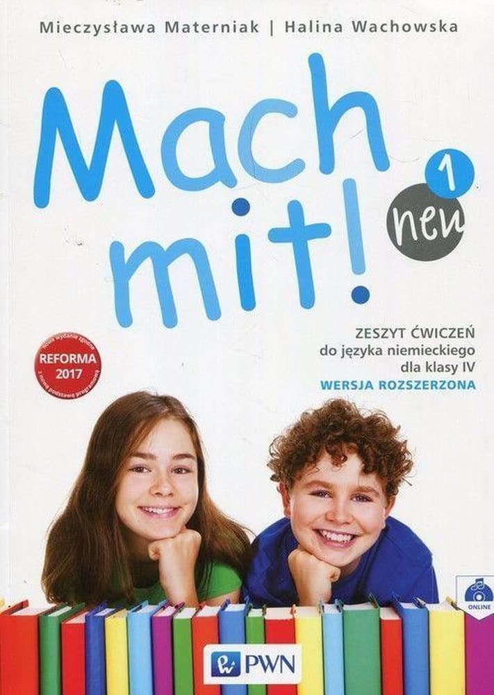 PWN Mach mit! neu 1 AB Ćwiczenia Język niemiecki Klasa 4 rozszerzenie