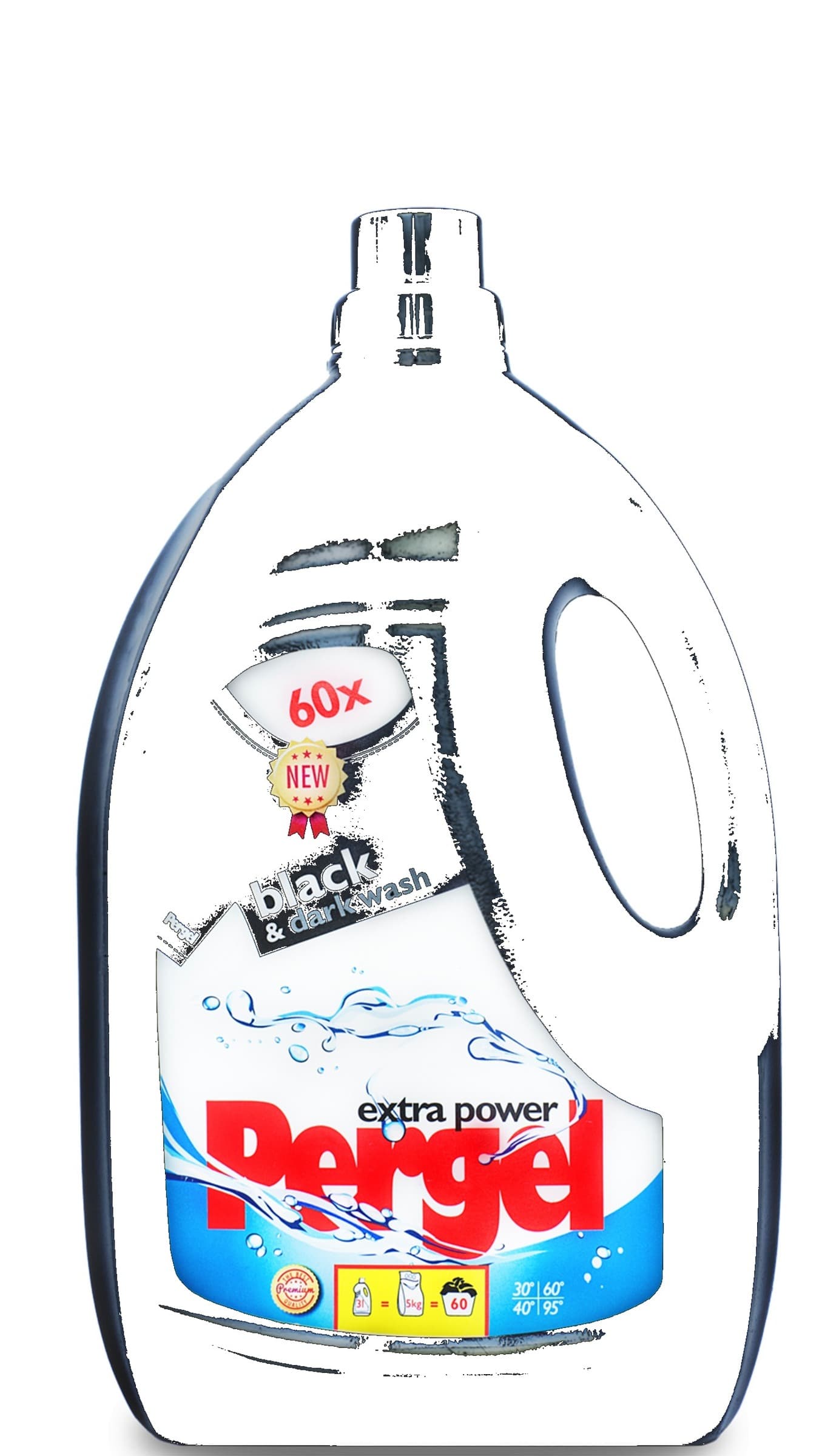 Płyn do prania "PERGEL" 3 L do czarnego