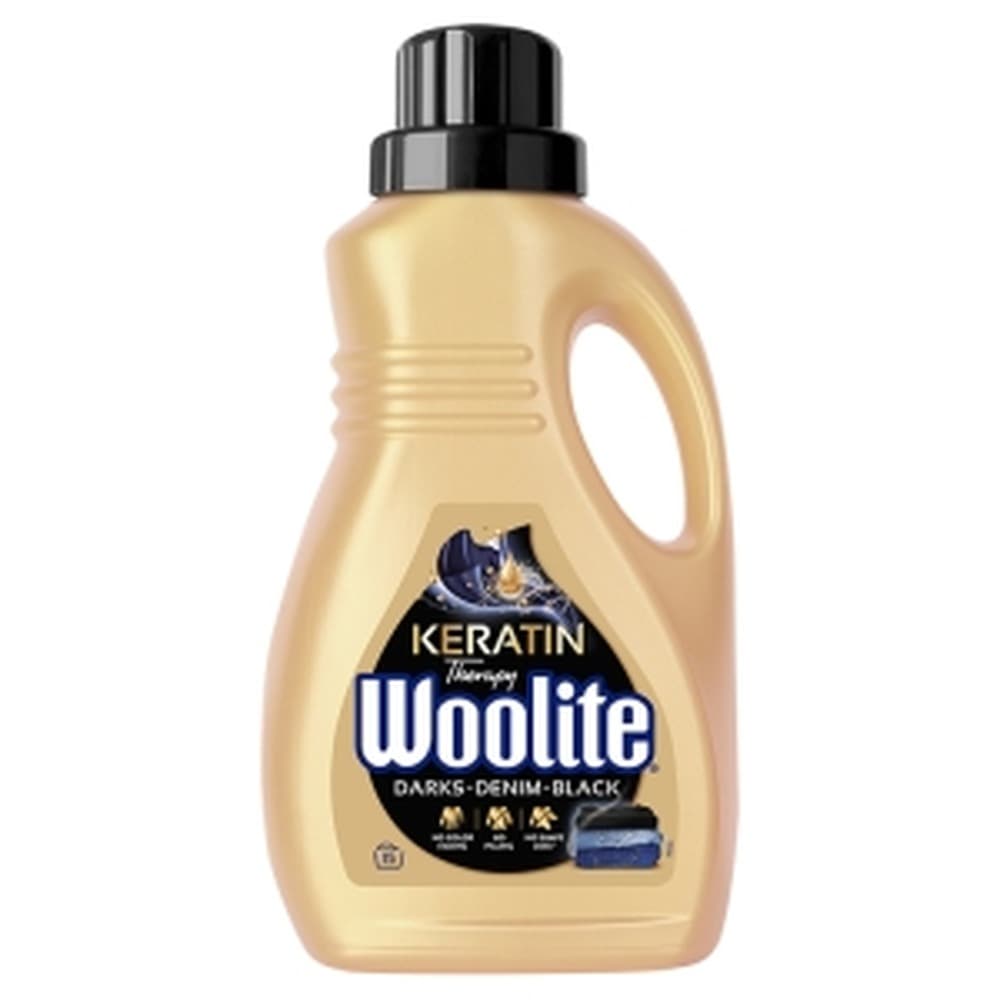 Płyn do prania Woolite Keratin Therapy do ciemnych ubrań 900 ml