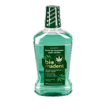 Płyn do płukania jamy ustnej Agrecol Bio Madent z olejem konopnym i CBD 500 ml