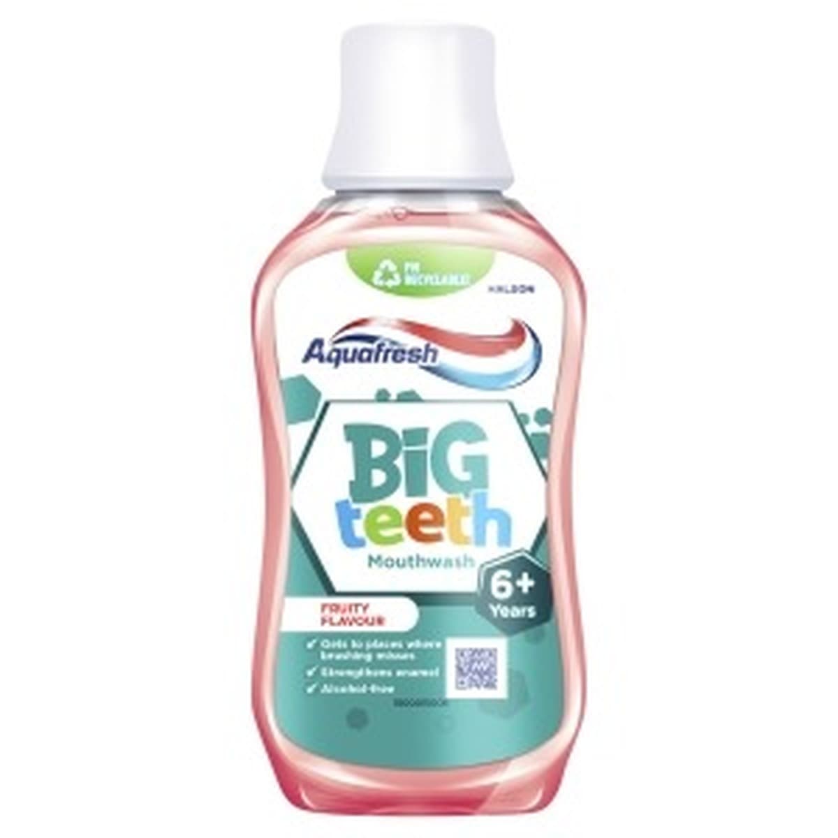 Płyn do płukania ust Aquafresh Big Teeth 6+ owocowy 300 ml