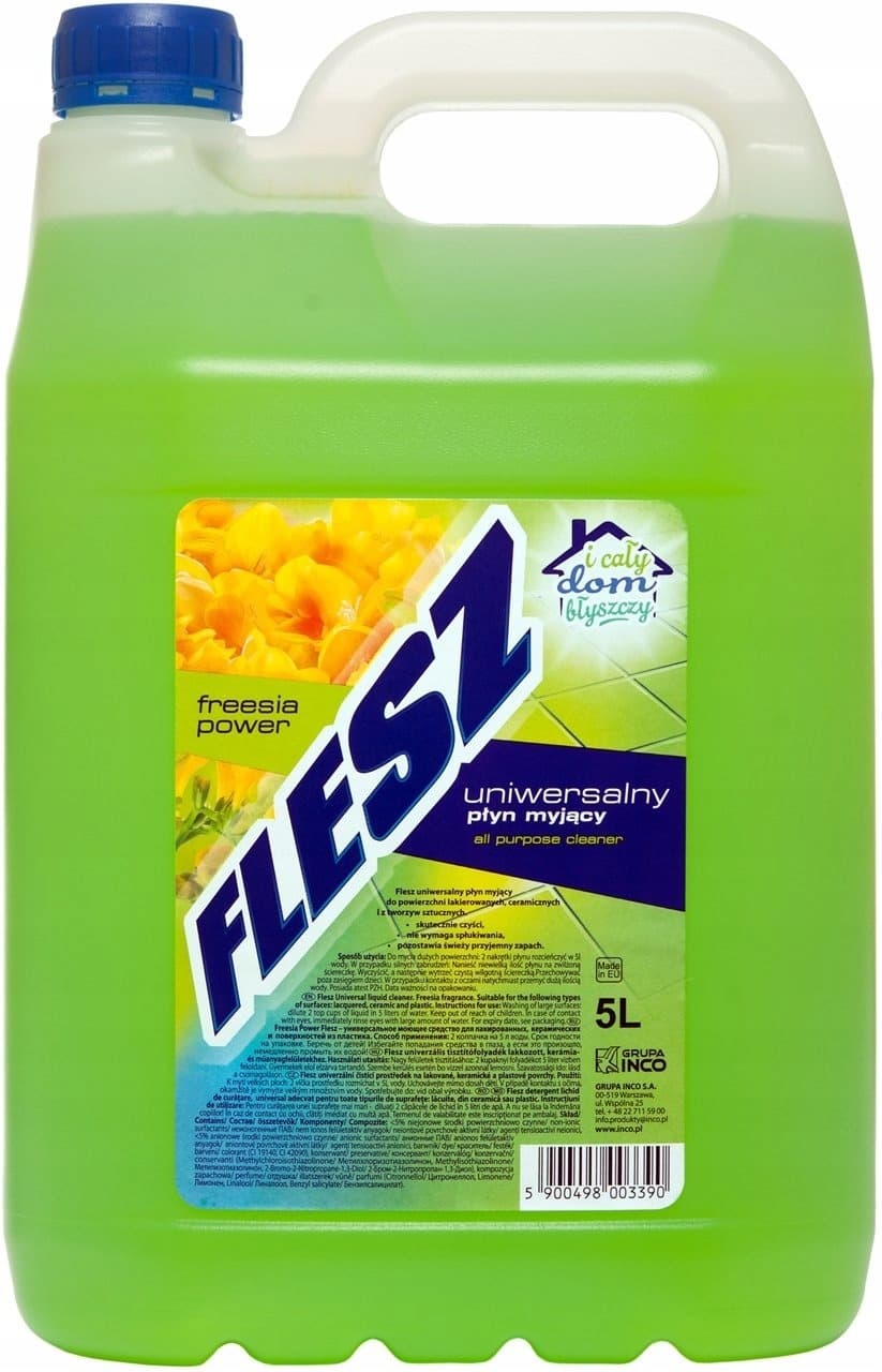 Płyn uniwersalny Flesz Freesia 5 litrów