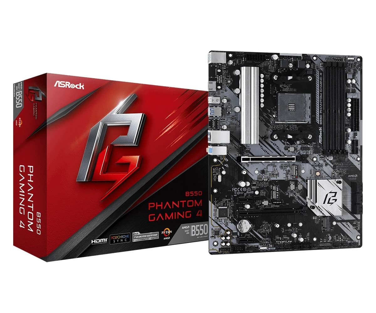 Płyta główna Asrock B550 Phantom Gaming 4 formatu ATX
