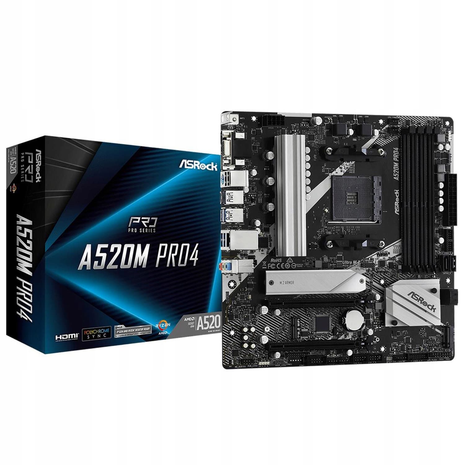 Płyta główna Asrock A520M PRO4 mATX