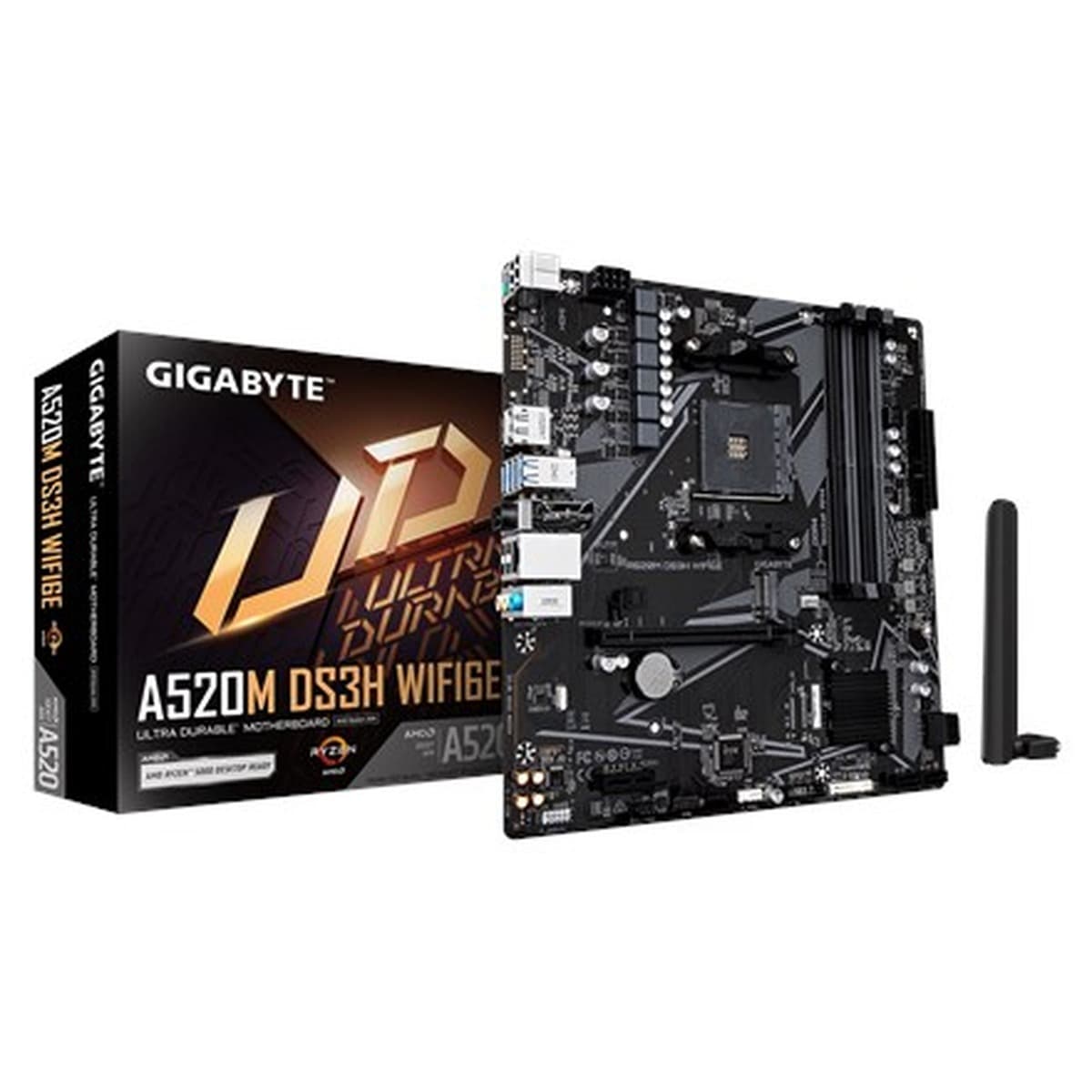 Płyta główna Gigabyte A520M DS3H WiFi6E AM4 mATX DDR4