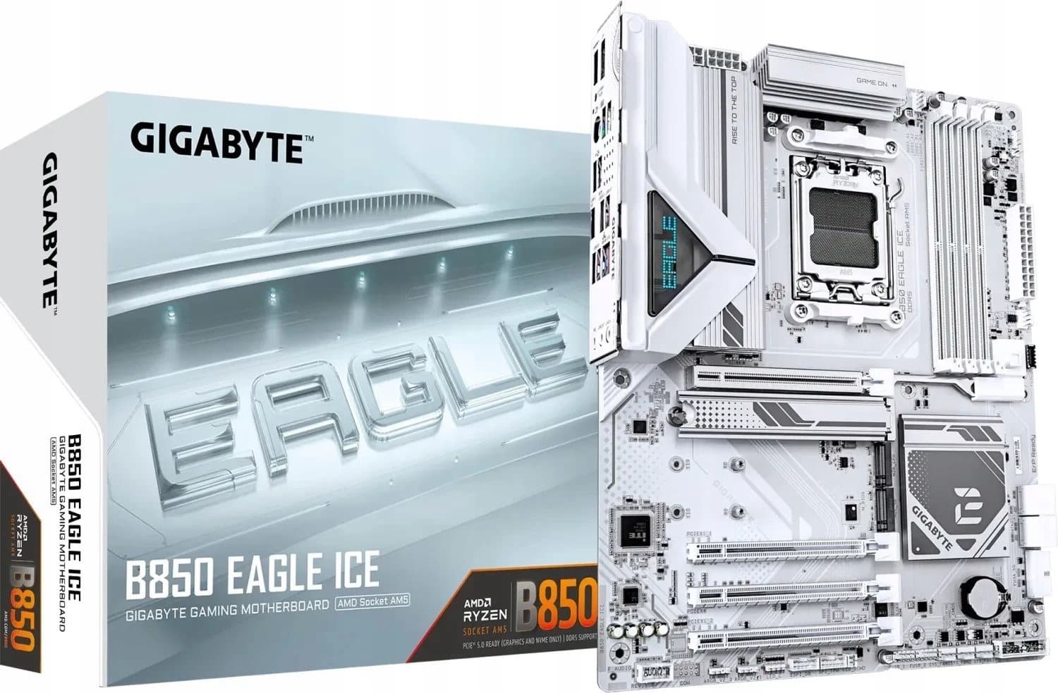 Płyta główna Gigabyte B850 EAGLE WIFI7 ICE ATX AMD AM5