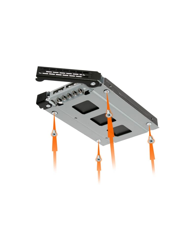 Płyta montażowa IcyDock 2x 6,3cm SATA III do 1x 3,5" z funkcją RAID