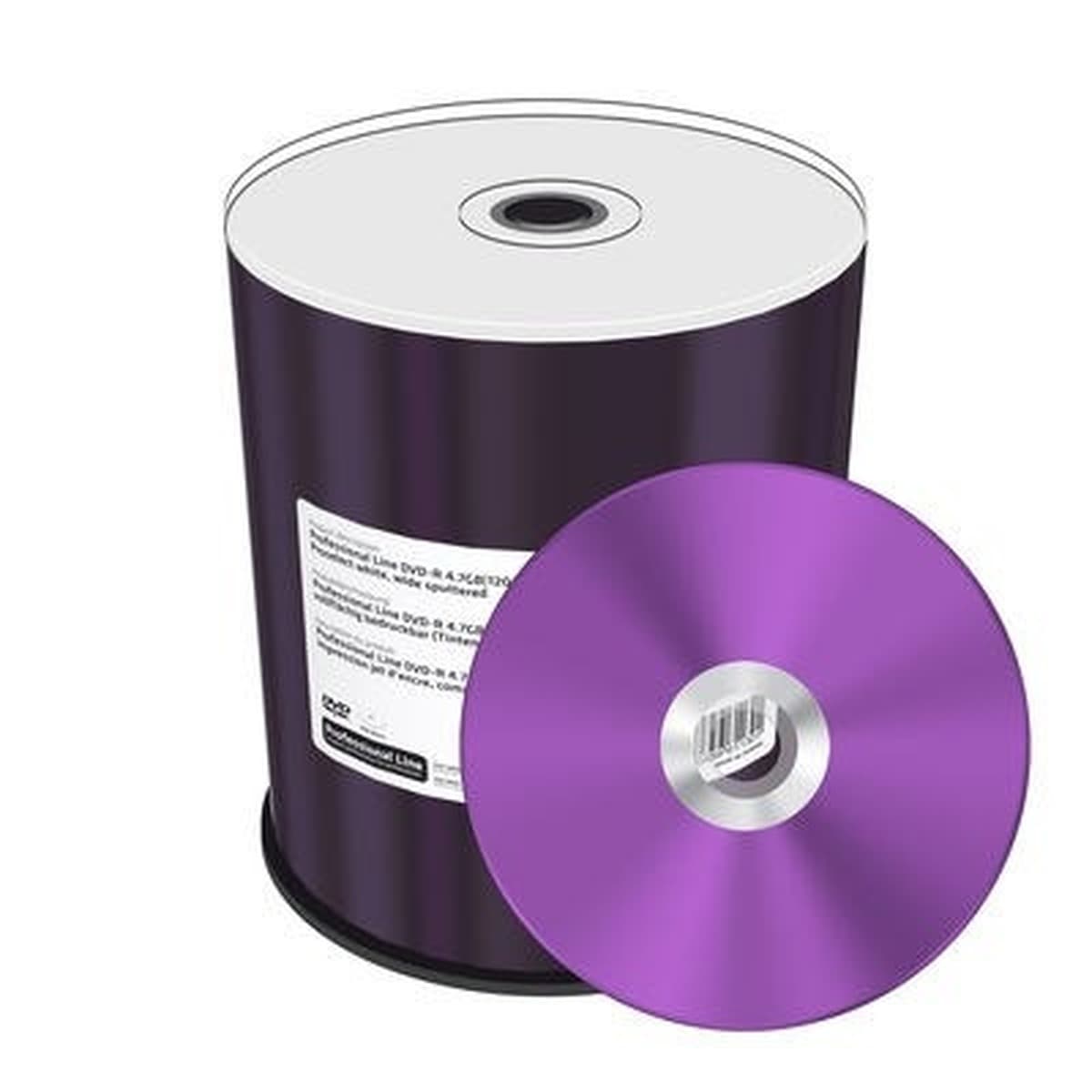 Płyty DVD+R MediaRange 4.7GB, 100 sztuk, 16x, białe, pełny zadruk