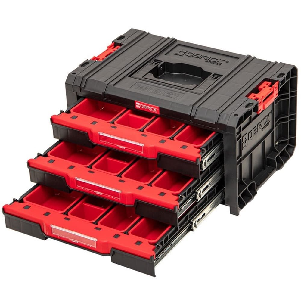QBRICK SYSTEM PRO DRAWER 3 TOOLBOX 2.0 EXPERT - Skrzynka narzędziowa z szufladami