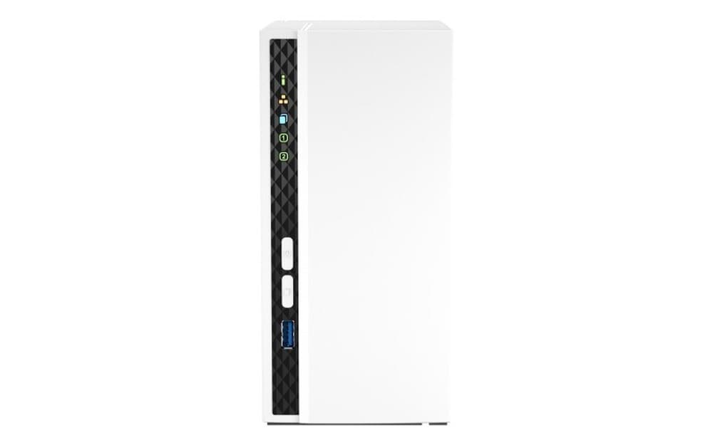 Qnap Serwer NAS Tower 2 x 2.5/3.5" SATA, ARM 2.0GHz Quad core, 2GB, 1 x 1GbE TS-233