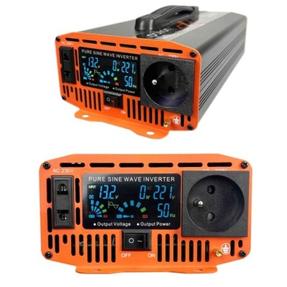 Qoltec Przetwornica napięcia 12V na 230V 2000/4000W USB