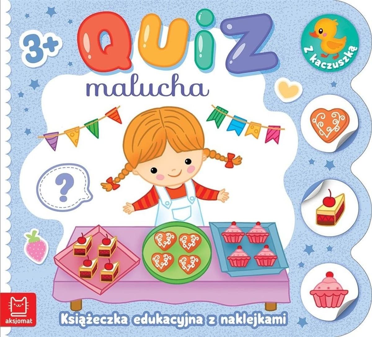 Quiz Malucha 3+. Książeczka edukacyjna dla dzieci
