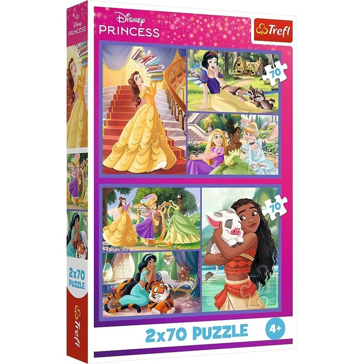 Puzzle 2x70 Bajkowe Dni Trefl