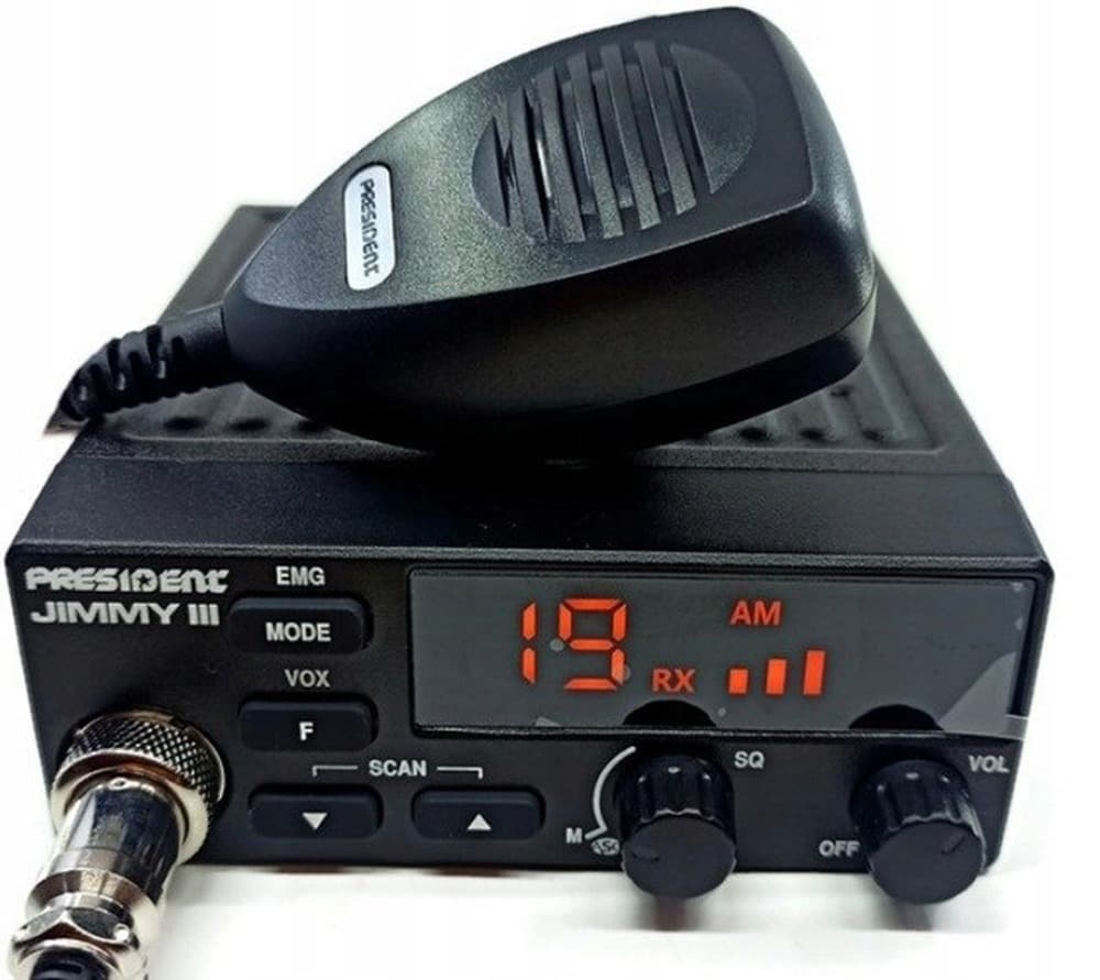 Radio CB President Jimmy 3 III 12V ASC AM FM