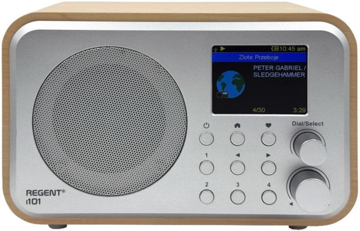 Radio internetowe Ferguson Regent i101 DAB+ FM RDS Akumulator 2000 mAh Jasne Drewno