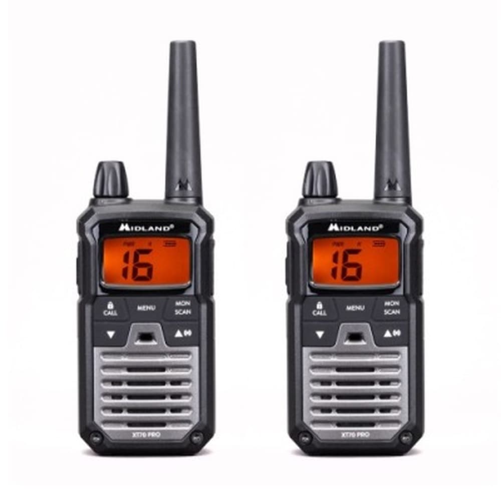 Radiotelefony ręczne PMR MIDLAND XT70 PRO walizka