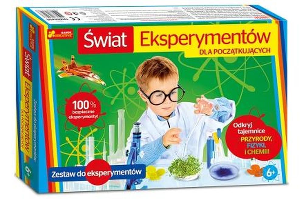 Ranok-Creative Zestaw do eksperymentów z chemii fizyki i przyrody