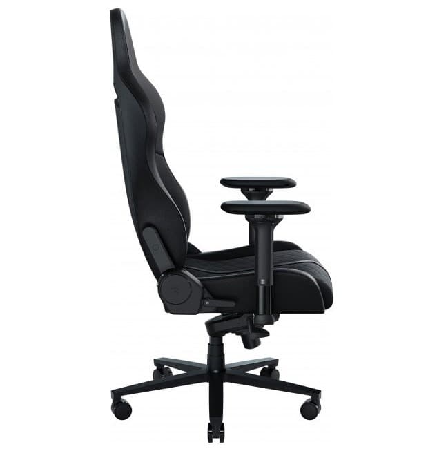 Fotel gamingowy Razer Enki z tapicerowanym siedziskiem, czarny