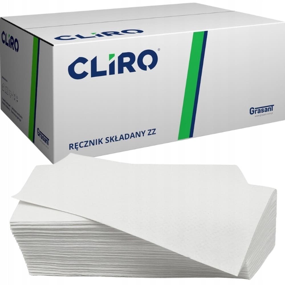 Ręcznik papierowy ZZ BIELO biały 1-warstwowy 5 x 255 listków