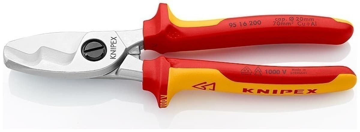 Ręczny obcinak do kabli Knipex 200 mm
