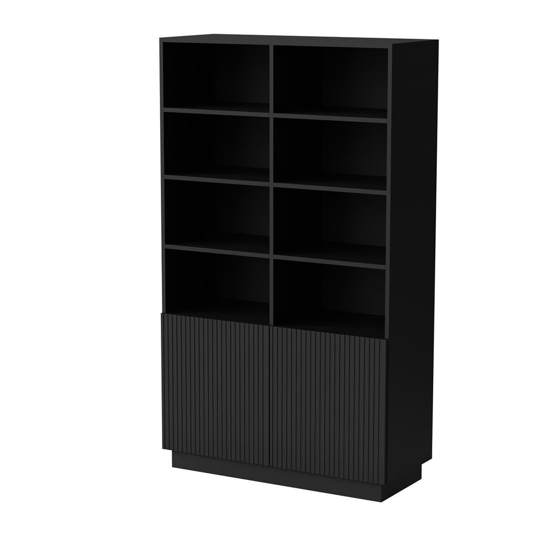 Liverti Regał metalowy 100 x 42 x 171 cm czarny