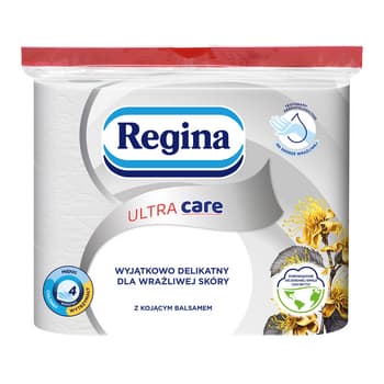 Regina Papier Toaletowy 9 rolek Ultra Care 4-warstwowy