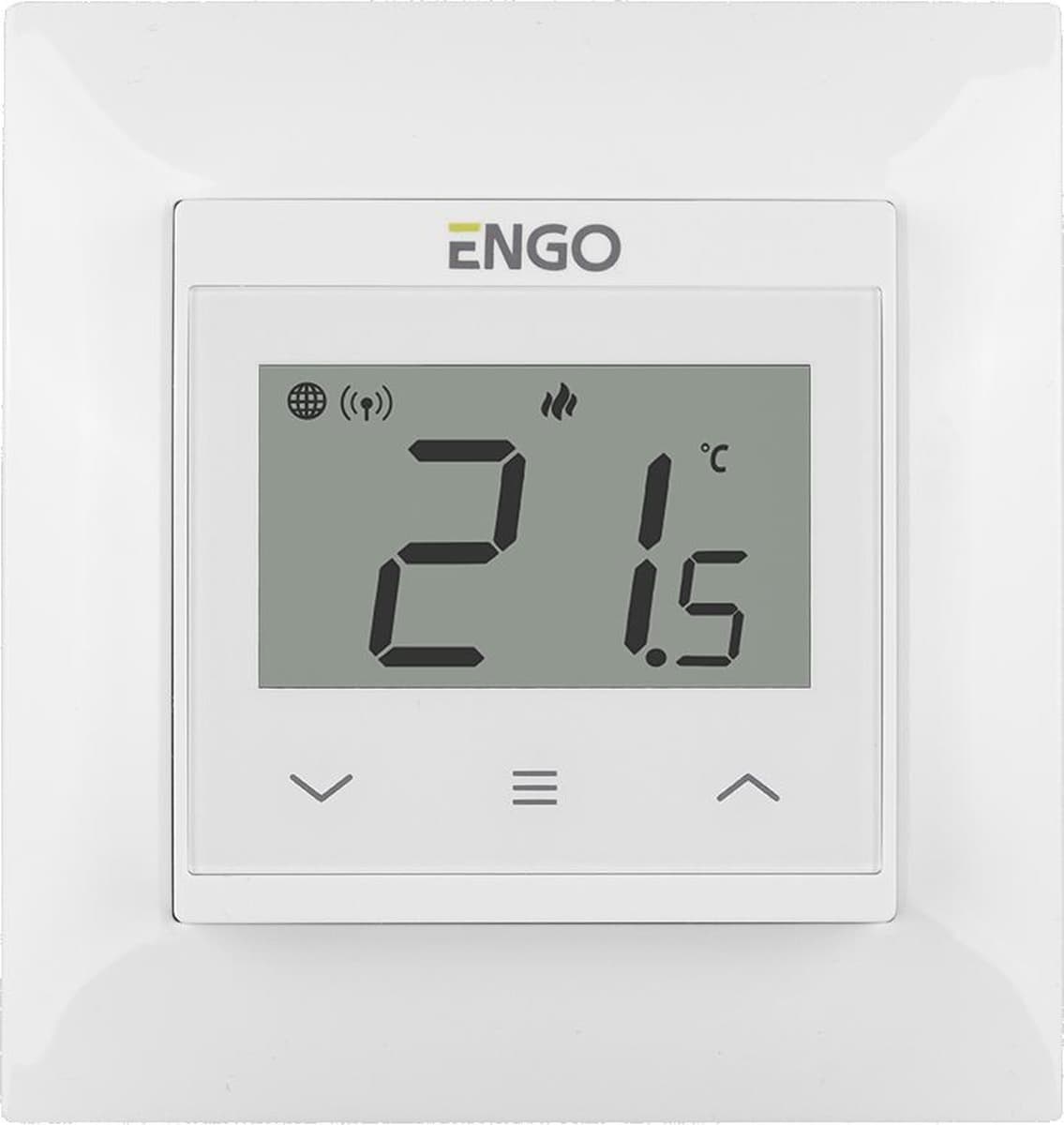Regulator temperatury ENGO Controls E55-W Wi-Fi 230V biały