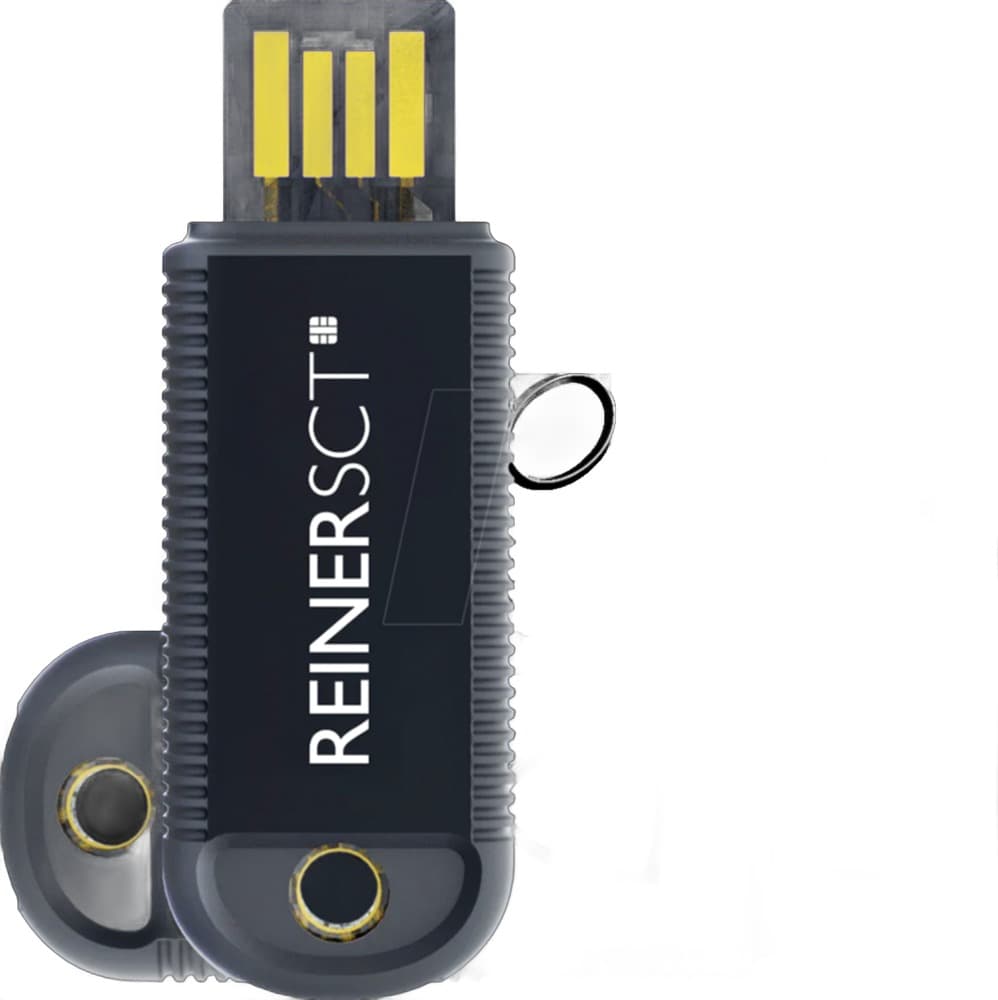 Reiner SCT 2708017-000 Urządzenie Uwierzytelniające USB-A, Czarny