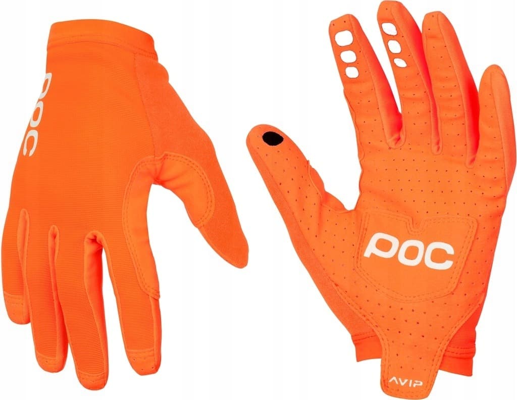 Rękawiczki rowerowe POC AVIP Glove Long - zink orange, rozmiar M