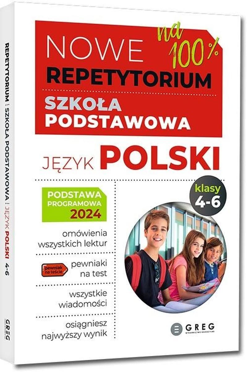 Repetytorium Język Polski Szkoła Podstawowa Klasy 4-6 - Praca Zbiorowa