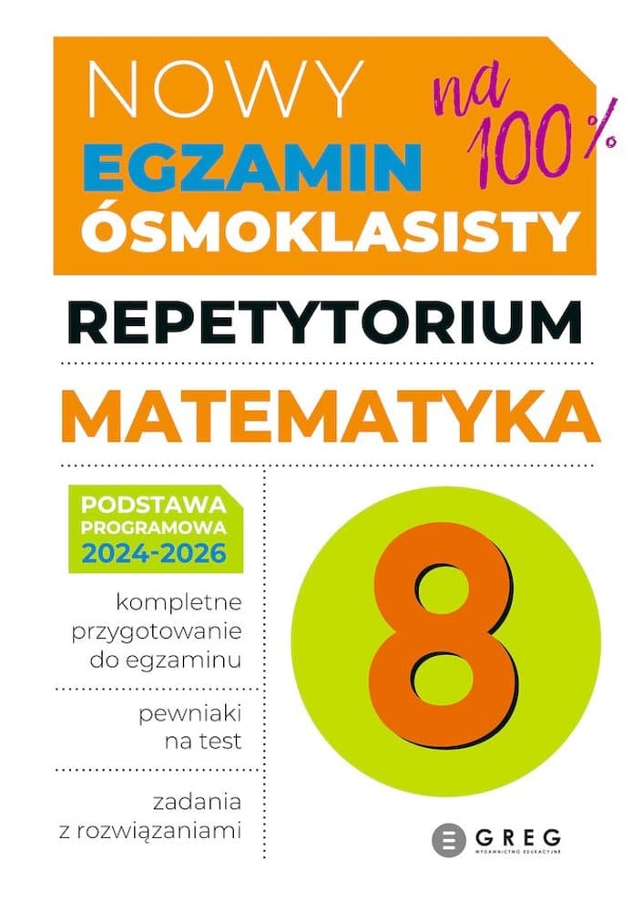 Repetytorium ósmoklasisty z matematyki Roman Gancarczyk 2025
