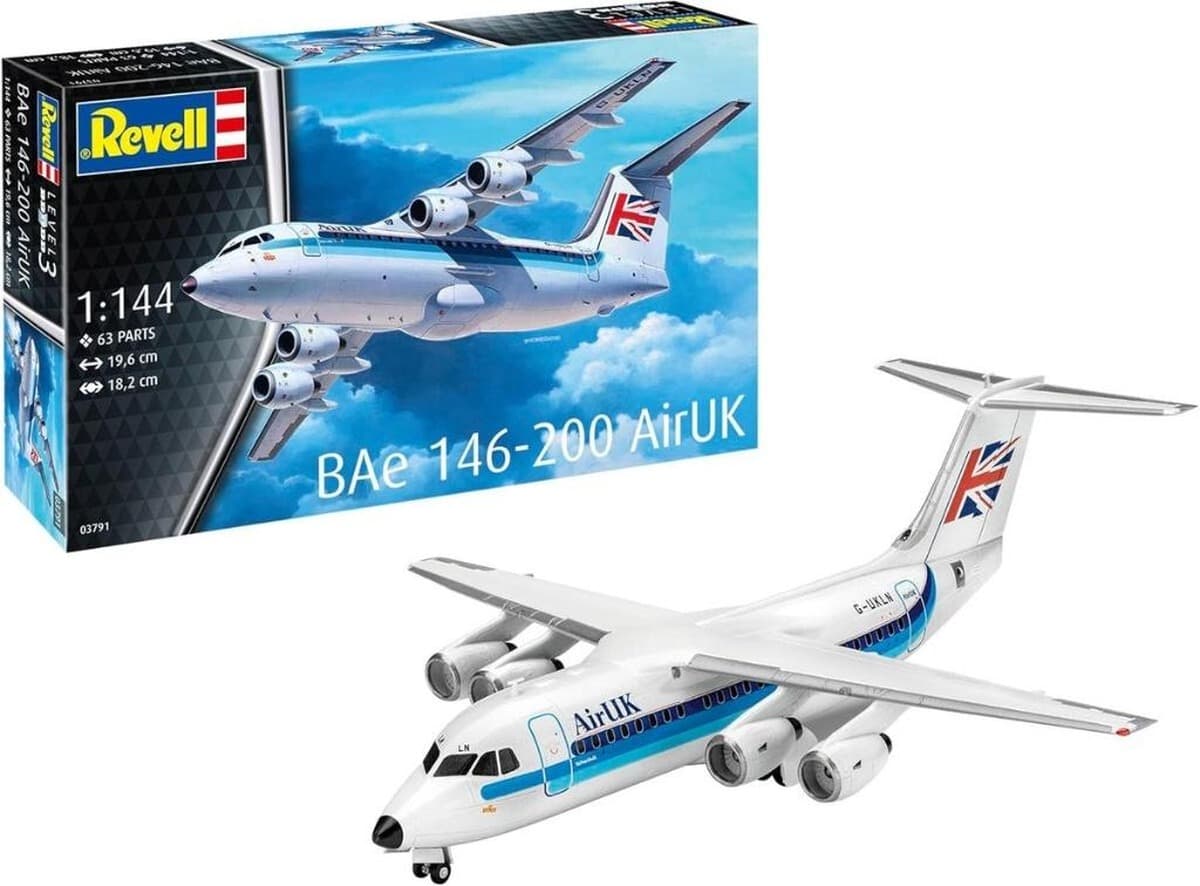 Revell Samolot British Aerospace BAe 146-200 AirUK model