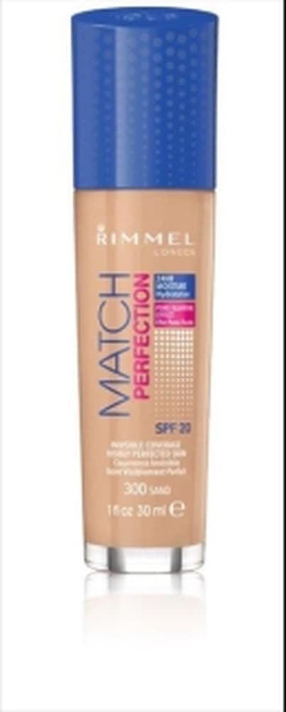 Rimmel 2 Podkład Kryjący Dopasowujący Się Do Skóry 300 Sand