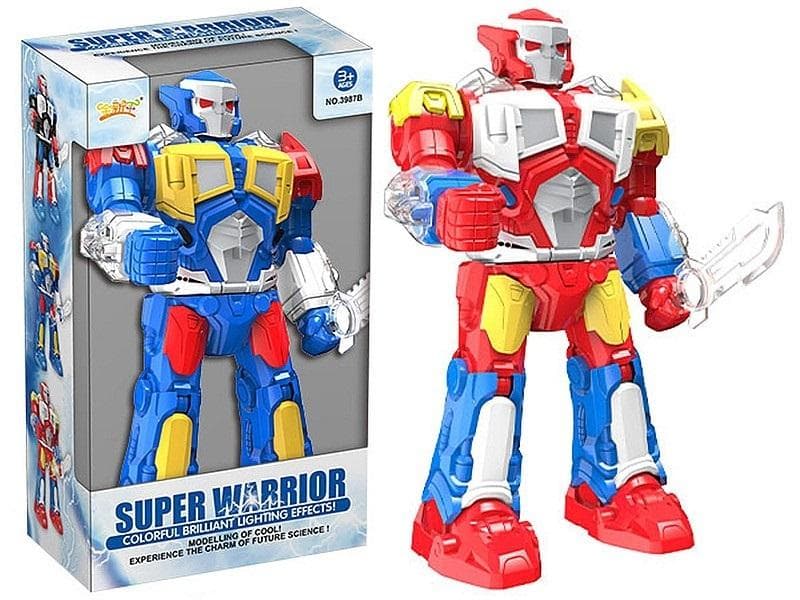 Robot na baterie ADAR 35 cm zabawka edukacyjna dla dzieci 3+