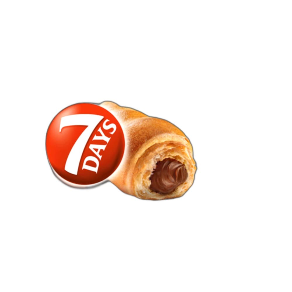 7 DAYS Hazelnut rogalik z nadzieniem z orzechów laskowych 60G
