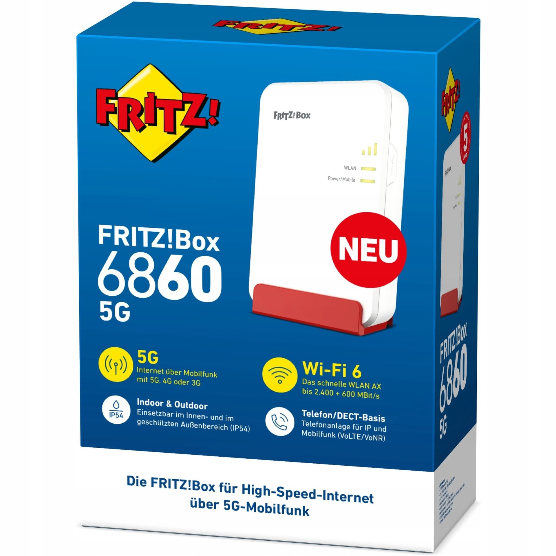 Router bezprzewodowy AVM FRITZ!Box 6860 5G